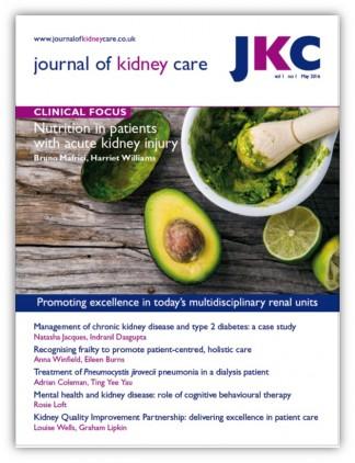 Journal of Kidney Care Magazine Journal of Kidney Care Magazine