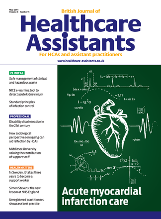 British Journal of Healthcare Assistants Magazine British Journal of Healthcare Assistants Magazine