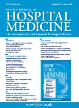British Journal of Hospital Medicine Magazine British Journal of Hospital Medicine Magazine